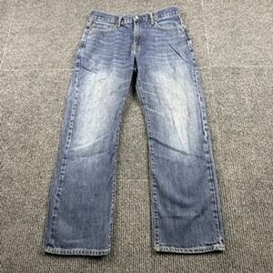 Gap 1969 Relaxed Fit Jeans Mens 31x30 Medium Wash Blue Denim 180278-00